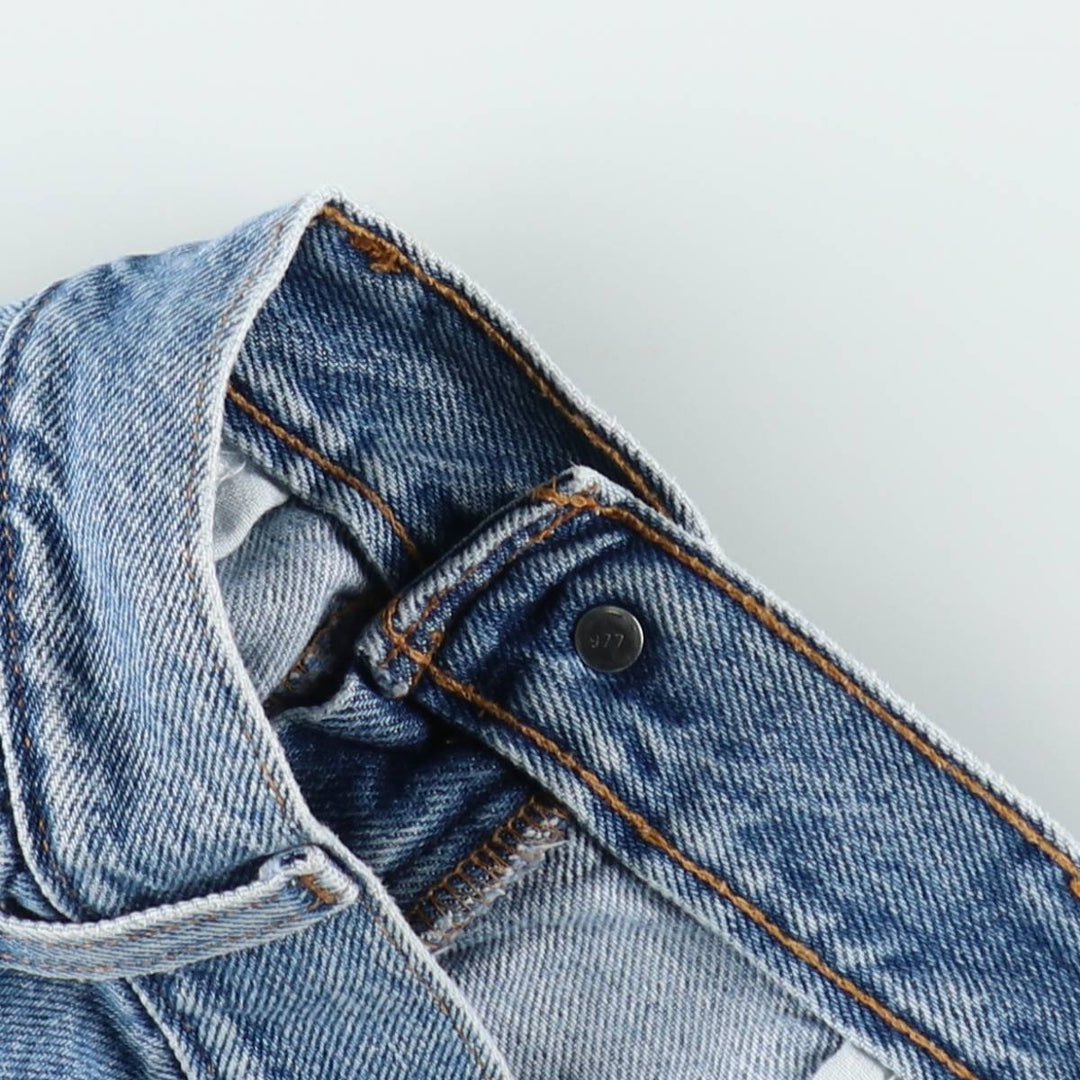 2000'S Levi's denim shorts, women's size L (equivalent to W28). cotton blue type Vintage Second Hand