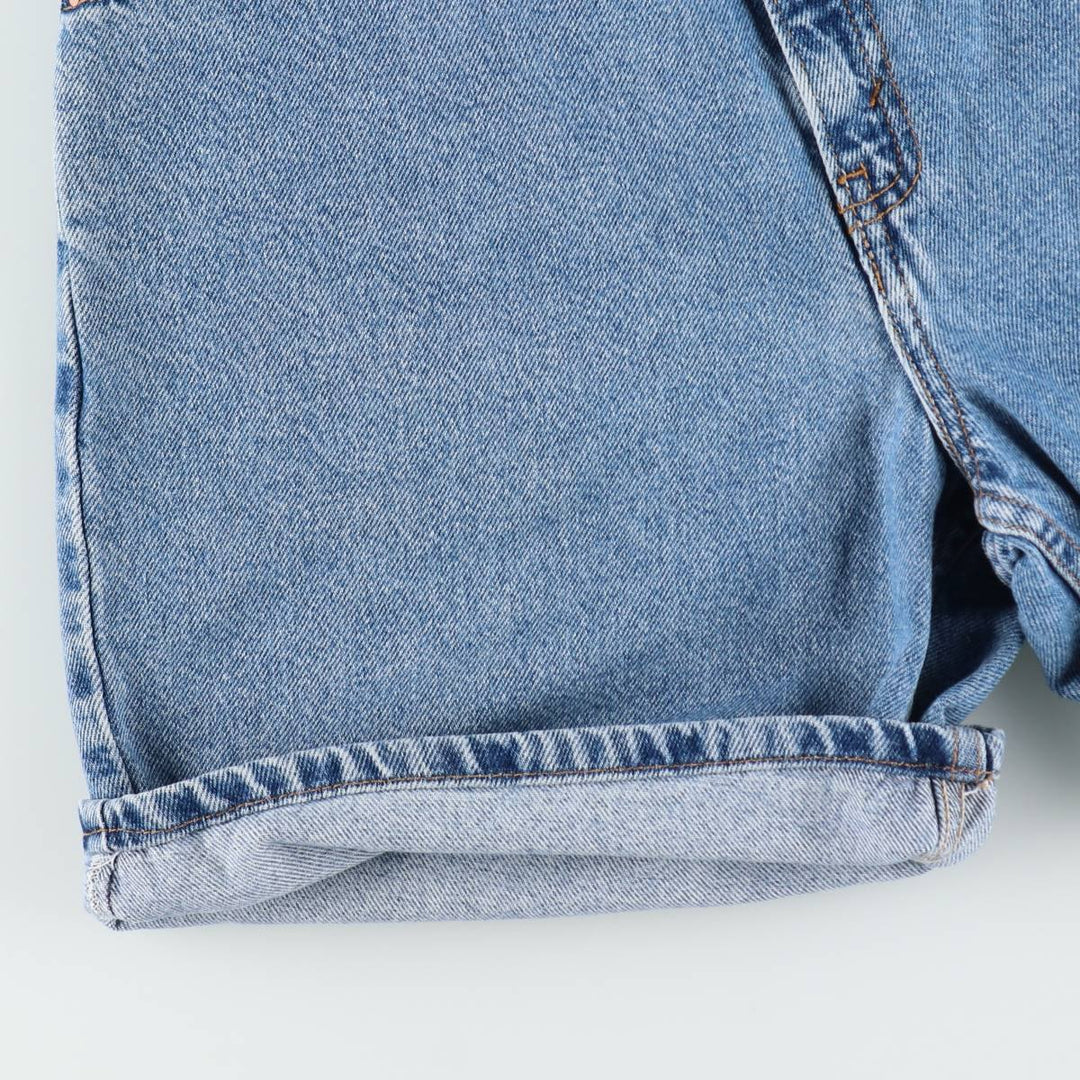 2000'S Levi's denim shorts, women's size L (equivalent to W28). cotton blue type Vintage Second Hand