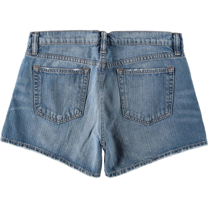 Ralph Lauren RALPH LAUREN SPORT denim shorts, women's size XXL (equivalent to W34). cotton blue type Vintage Second Hand