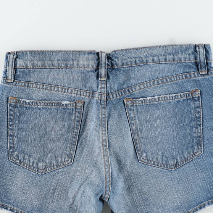 Ralph Lauren RALPH LAUREN SPORT denim shorts, women's size XXL (equivalent to W34). cotton blue type Vintage Second Hand
