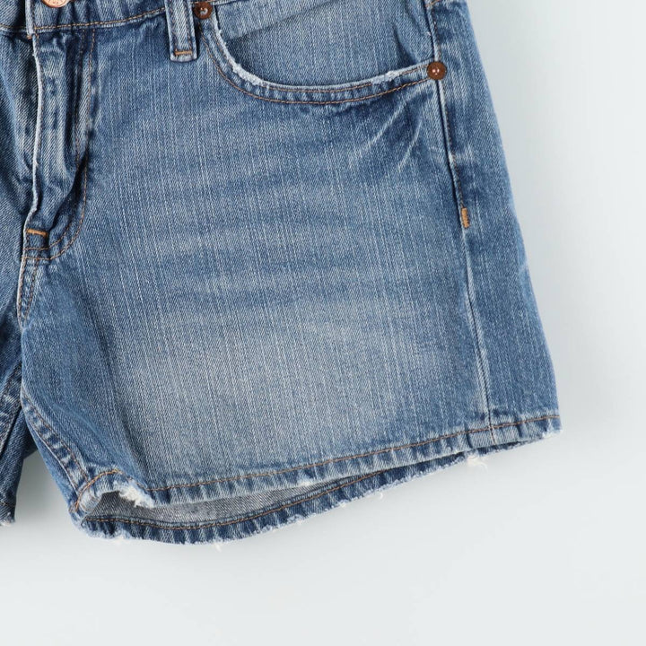Ralph Lauren RALPH LAUREN SPORT denim shorts, women's size XXL (equivalent to W34). cotton blue type Vintage Second Hand