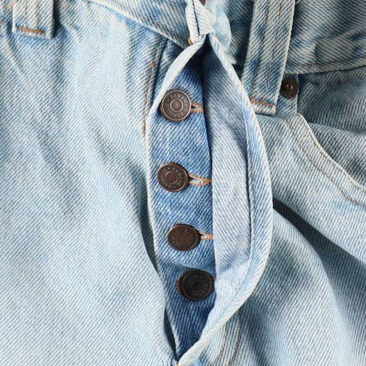 1980'S Banana Republic denim shorts, made in the USA, women's size L (equivalent to W30), vintage. cotton blue type Vintage Second Hand
