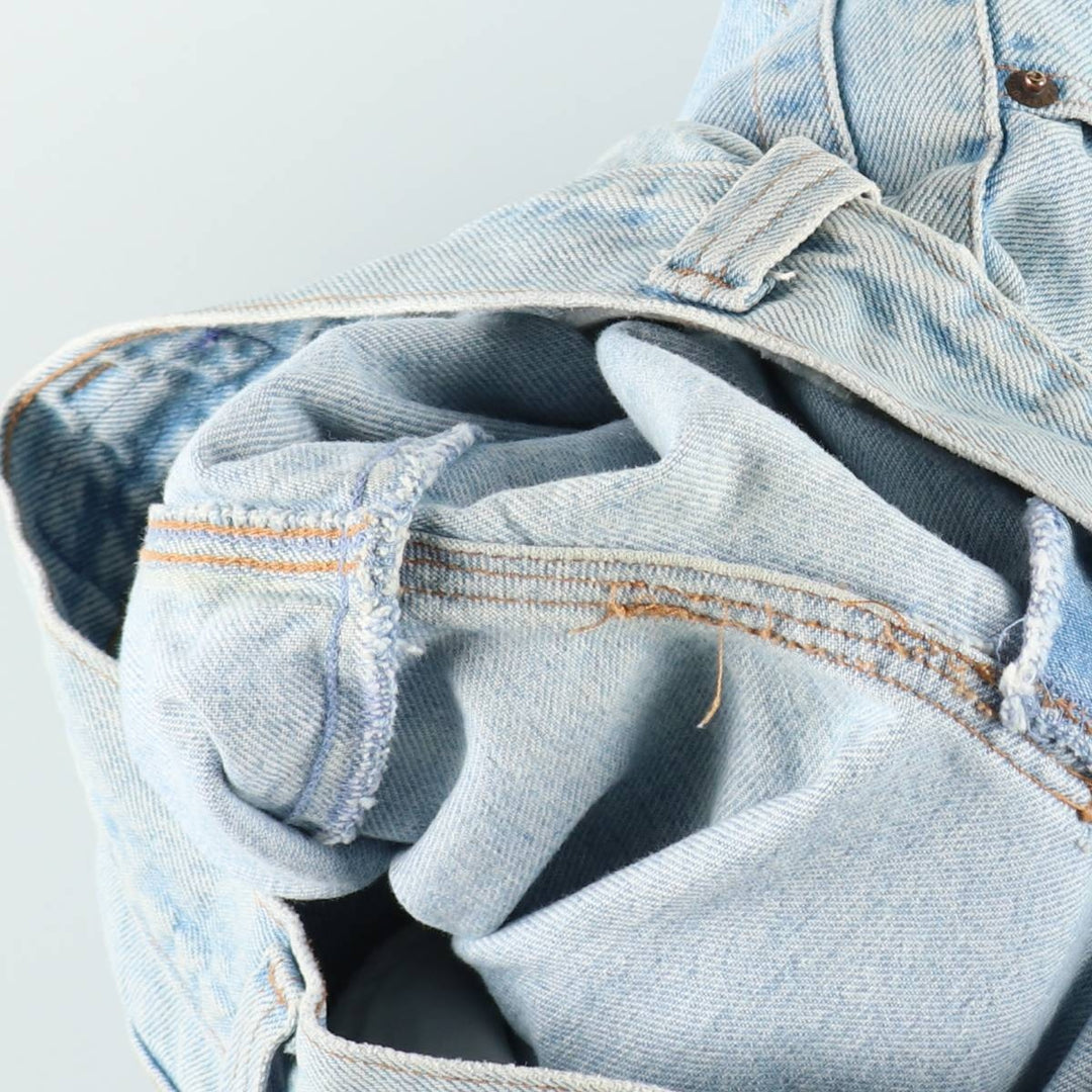 1980'S Banana Republic denim shorts, made in the USA, women's size L (equivalent to W30), vintage. cotton blue type Vintage Second Hand