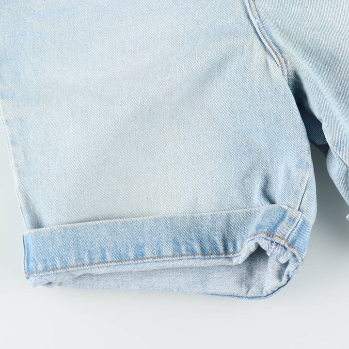 1980'S Banana Republic denim shorts, made in the USA, women's size L (equivalent to W30), vintage. cotton blue type Vintage Second Hand