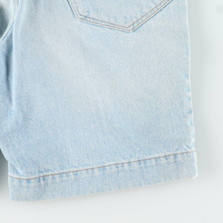 1980'S Banana Republic denim shorts, made in the USA, women's size L (equivalent to W30), vintage. cotton blue type Vintage Second Hand