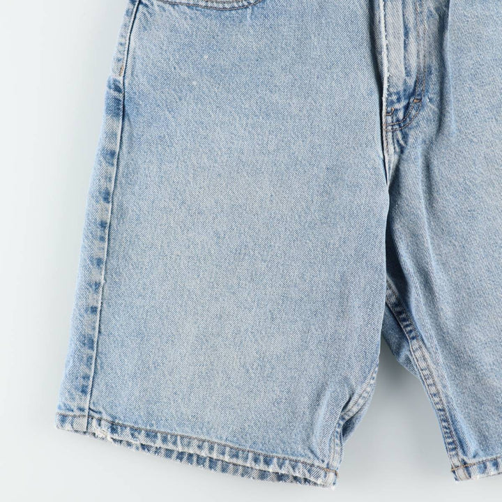 Calvin Klein denim shorts, made in the USA, women's size L (equivalent to W28). cotton blue type Vintage Second Hand
