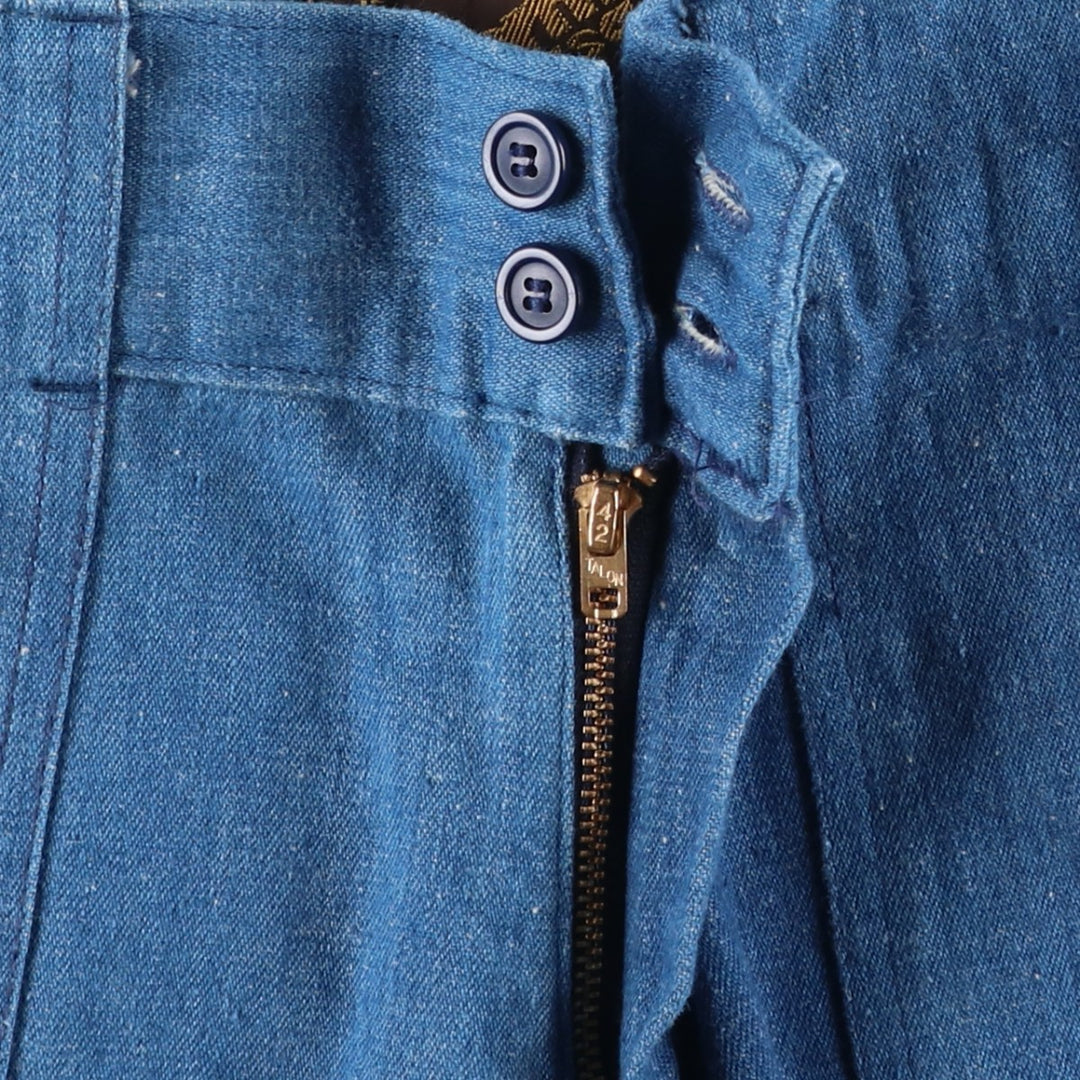 Sportif Denim Shorts, Women's Size L (equivalent to W30), Vintage unclear blue type Vintage Second Hand