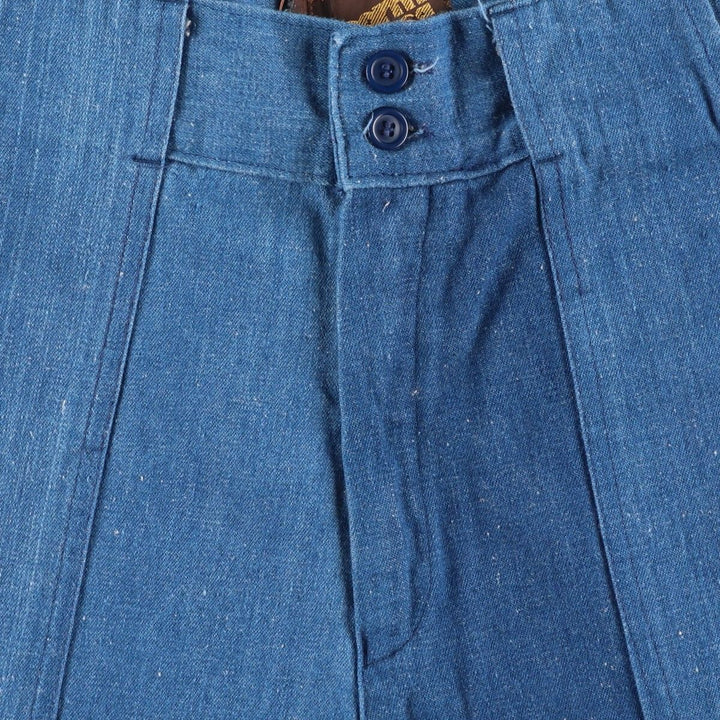 Sportif Denim Shorts, Women's Size L (equivalent to W30), Vintage unclear blue type Vintage Second Hand