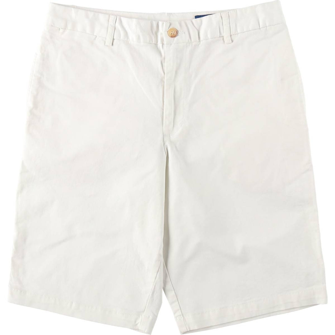 Ralph Lauren POLO RALPH LAUREN Chino Shorts, Women's XL (equivalent to W31) cotton white type Vintage Second Hand