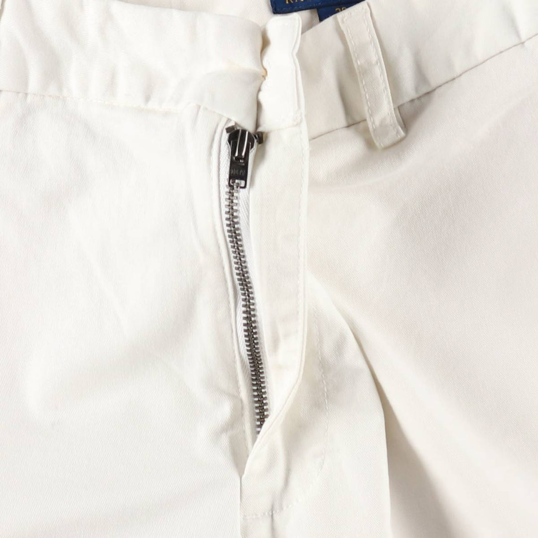 Ralph Lauren POLO RALPH LAUREN Chino Shorts, Women's XL (equivalent to W31) cotton white type Vintage Second Hand
