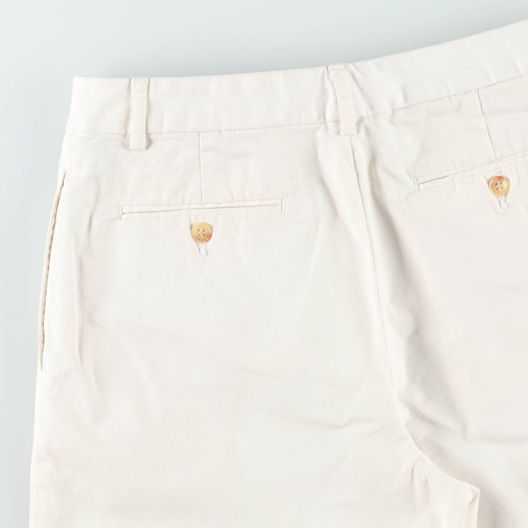 Ralph Lauren POLO RALPH LAUREN Chino Shorts, Women's XL (equivalent to W31) cotton white type Vintage Second Hand