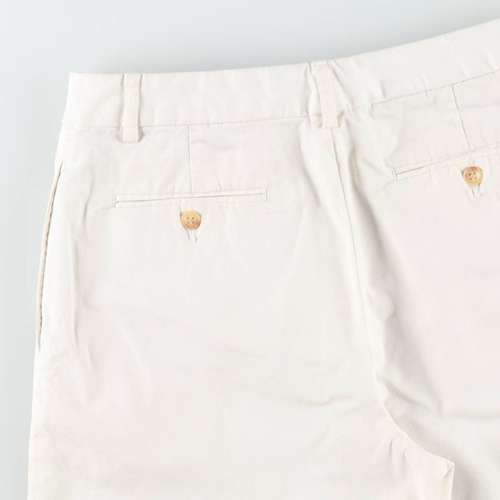 Ralph Lauren POLO RALPH LAUREN Chino Shorts, Women's XL (equivalent to W31) cotton white type Vintage Second Hand