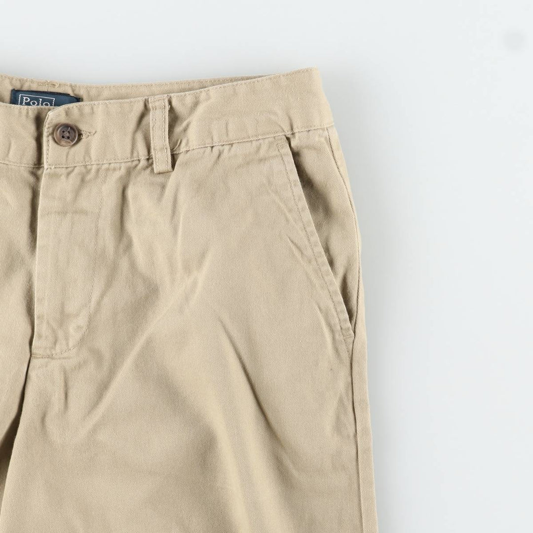 Ralph Lauren POLO by Ralph Lauren Chino Shorts, Women's Size L (equivalent to W29) cotton Beige type Vintage Second Hand