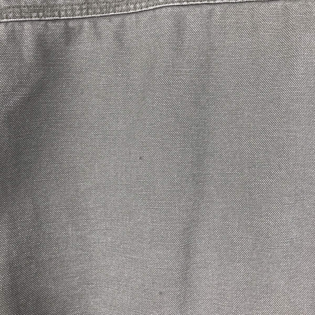 Carhartt Long Sleeve Duck Work Shirt, Men's Size L cotton Khaki type Vintage Second Hand