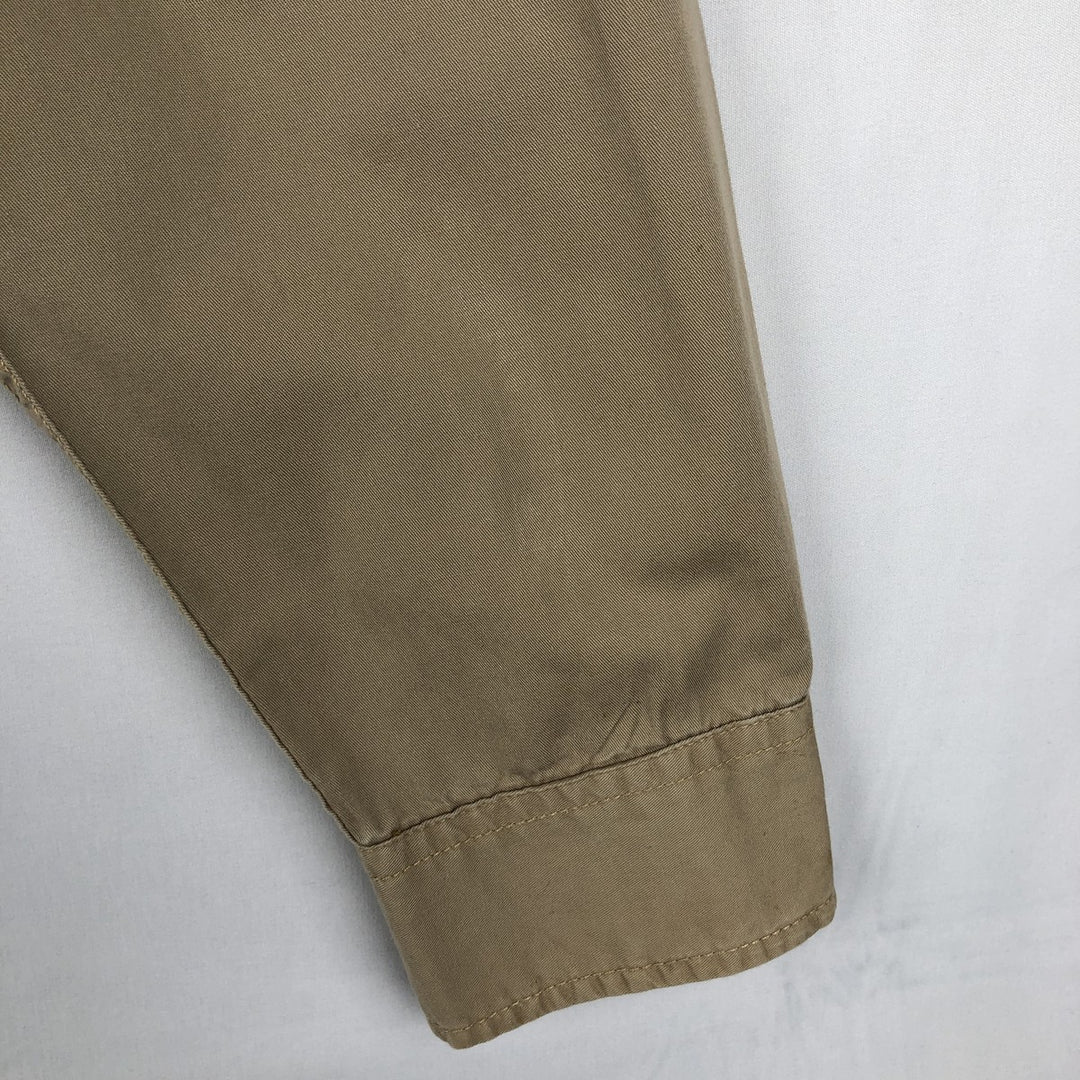 1990'S Calvin Klein Jeans Long-Sleeve Cotton Shirt, Men's Size M (approx.), Vintage cotton Beige type Vintage Second Hand