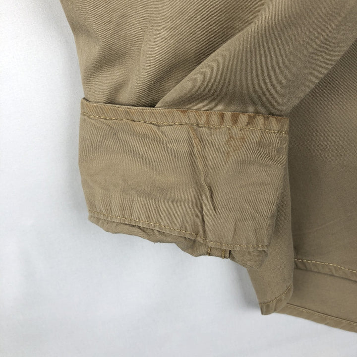 1990'S Calvin Klein Jeans Long-Sleeve Cotton Shirt, Men's Size M (approx.), Vintage cotton Beige type Vintage Second Hand