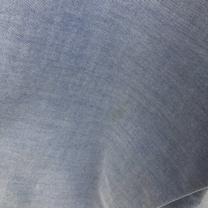 Brooks Brothers 1818 long sleeve button-down shirt, men's size L Supima Cotton blue type Vintage Second Hand