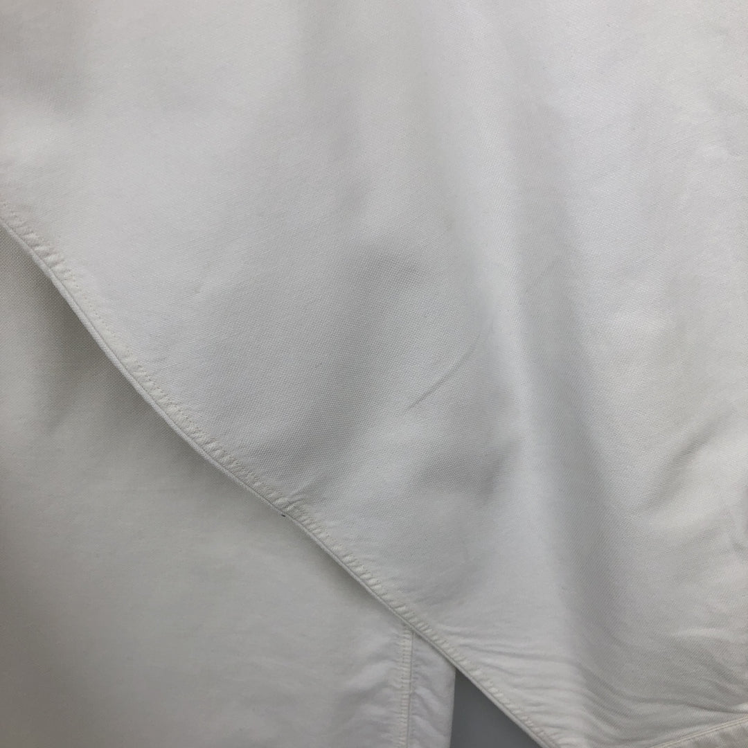 Brooks Brothers Est.1818 Long Sleeve Button Down Shirt Made in USA Men's XL Supima Cotton white type Vintage Second Hand