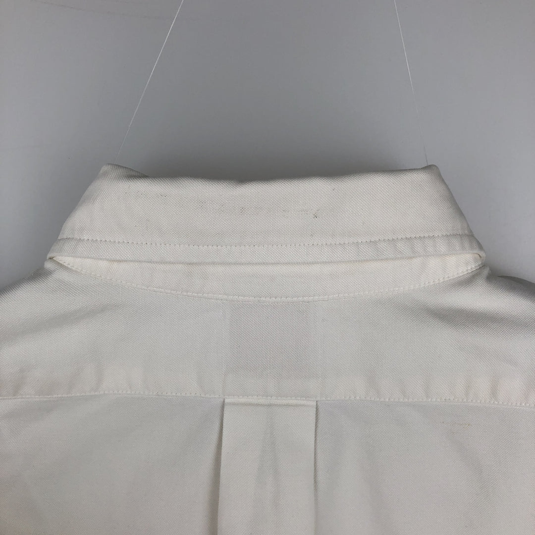 Brooks Brothers Est.1818 Long Sleeve Button Down Shirt Made in USA Men's XL Supima Cotton white type Vintage Second Hand