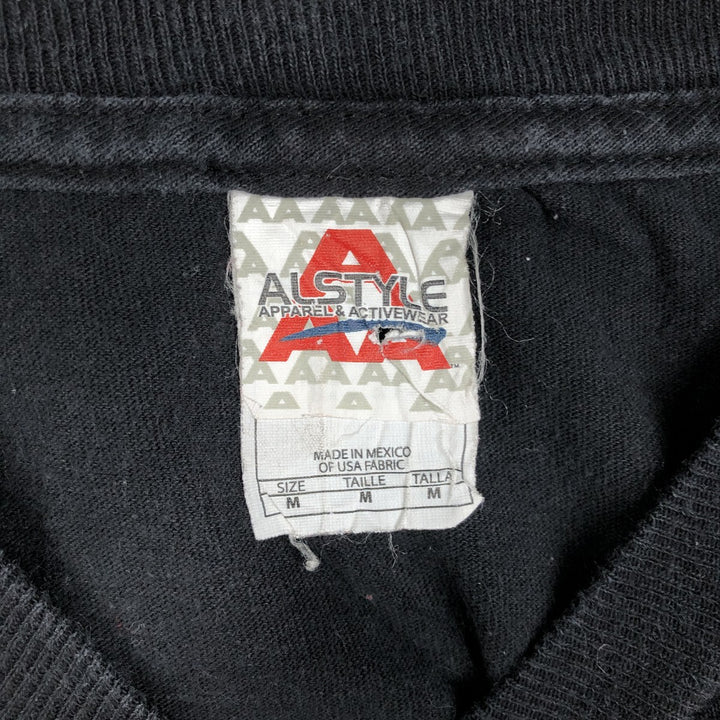 ALSTYLE KORN Band T-shirt (Men's size M) cotton black type Vintage Second Hand
