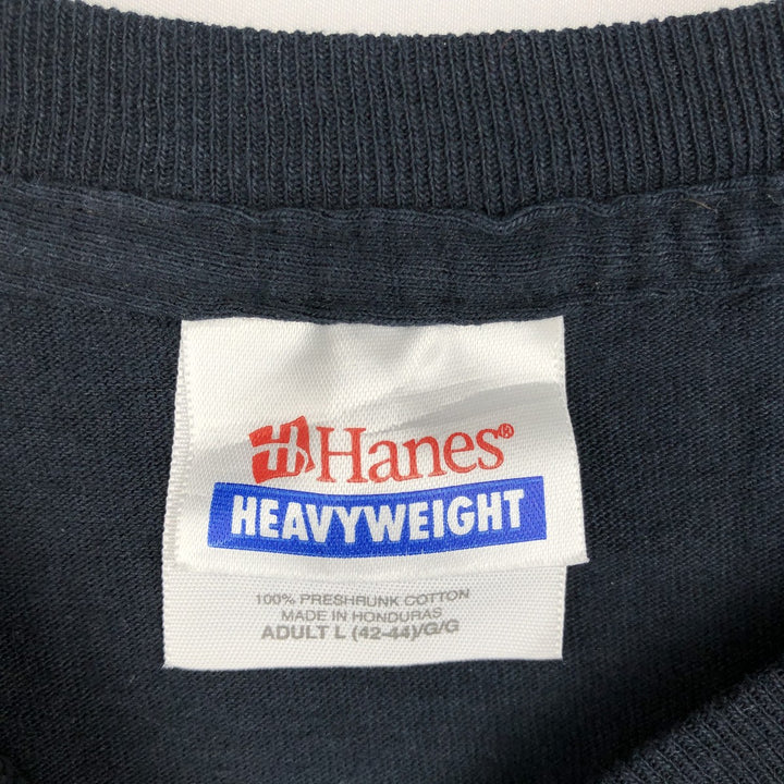 Hanes THE WHO Band T-Shirt (Men's Size L) cotton black type Vintage Second Hand
