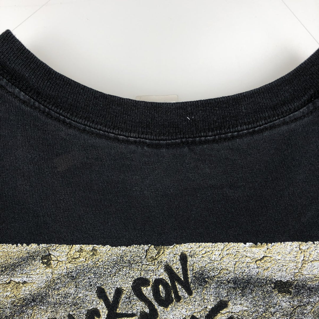 Gildan Janet Jackson Band T-shirt, Men's Size L (approx.) cotton black type Vintage Second Hand