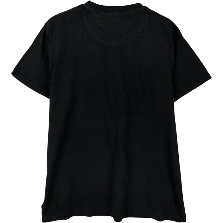 NIRVANA Nirvana Band T-shirt, Band T, Men's L size cotton black type Vintage Second Hand