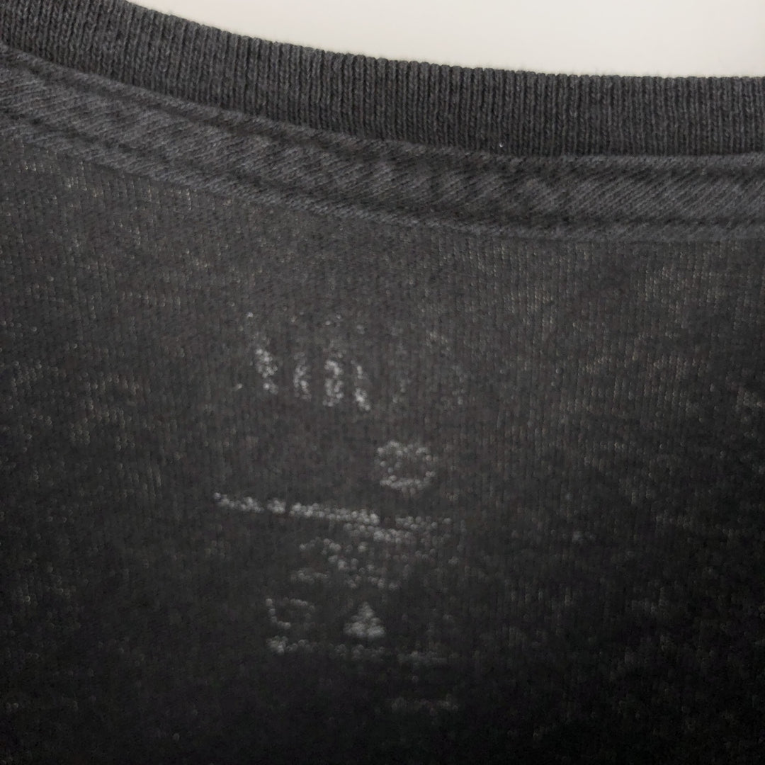 NIRVANA Nirvana Band T-shirt, Band T, Men's M size unclear black type Vintage Second Hand
