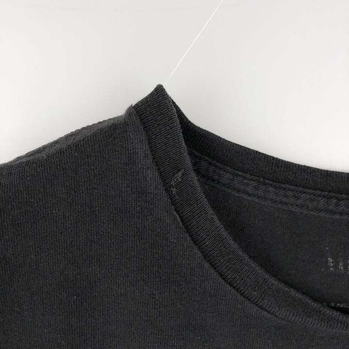 NIRVANA Nirvana Band T-shirt, Band T, Men's M size unclear black type Vintage Second Hand