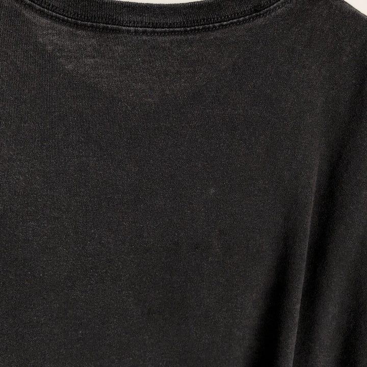 NIRVANA Nirvana Band T-shirt, Band T, Men's M size unclear black type Vintage Second Hand
