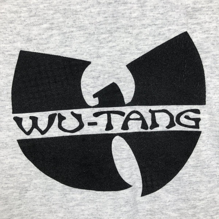 2000'S Gildan Wu-Tang Clan Rap T-Shirt (Men's Size M) cotton gray type Vintage Second Hand