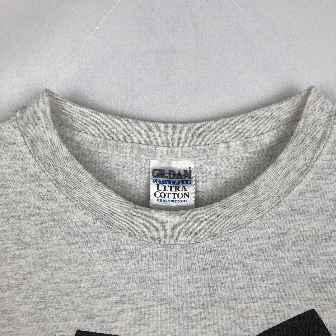 2000'S Gildan Wu-Tang Clan Rap T-Shirt (Men's Size M) cotton gray type Vintage Second Hand