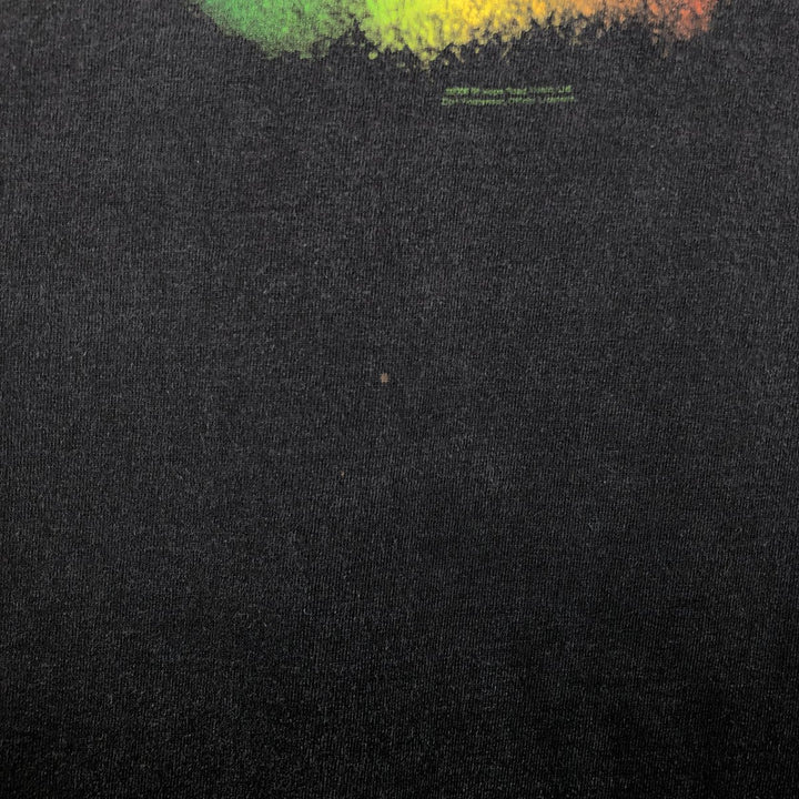 ZION Bob Marley Rap T-Shirt (Men's XXL equivalent) cotton black type Vintage Second Hand