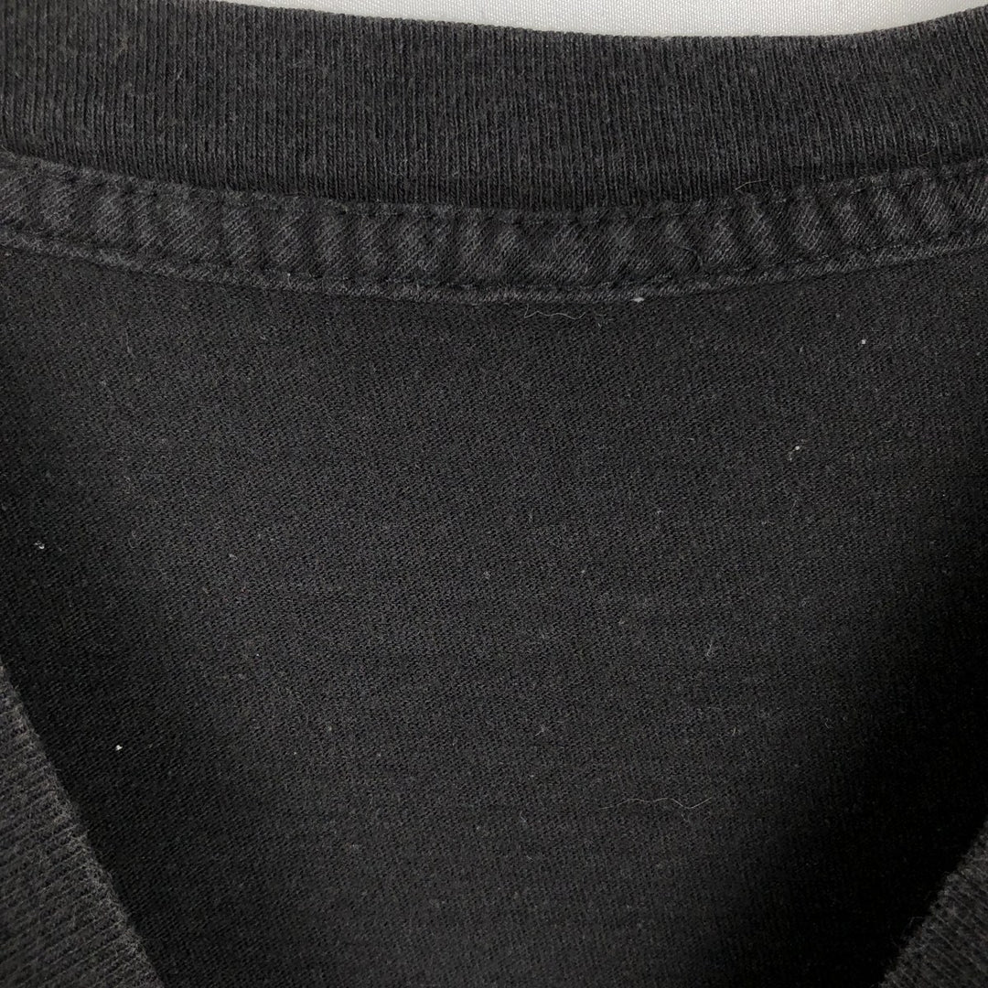 NIRVANA Nirvana Band T-shirt, Band T, Men's M size unclear black type Vintage Second Hand