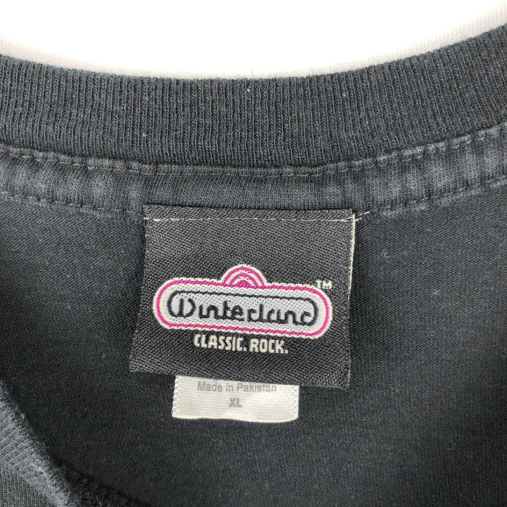 Winterland BLACK SABBATH Band T-Shirt (Men's XL equivalent) cotton black type Vintage Second Hand