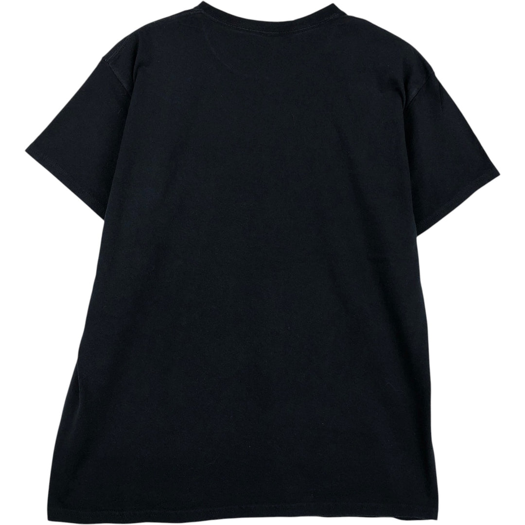 NIRVANA Nirvana Band T-shirt, Band T, Men's L size cotton black type Vintage Second Hand