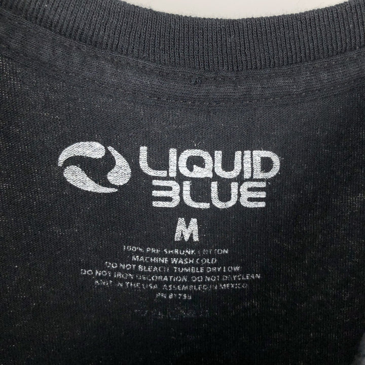 Liquid Blue Pink Floyd Band T-Shirt, Men's Size XL cotton black type Vintage Second Hand