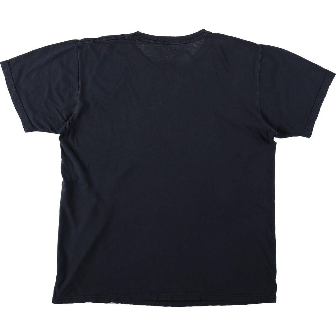 BAY ISLAND JOY DIVISION Band T-shirt (Men's size L) cotton black type Vintage Second Hand