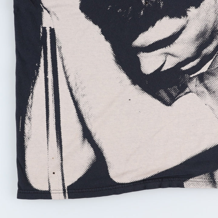 BAY ISLAND JOY DIVISION Band T-shirt (Men's size L) cotton black type Vintage Second Hand