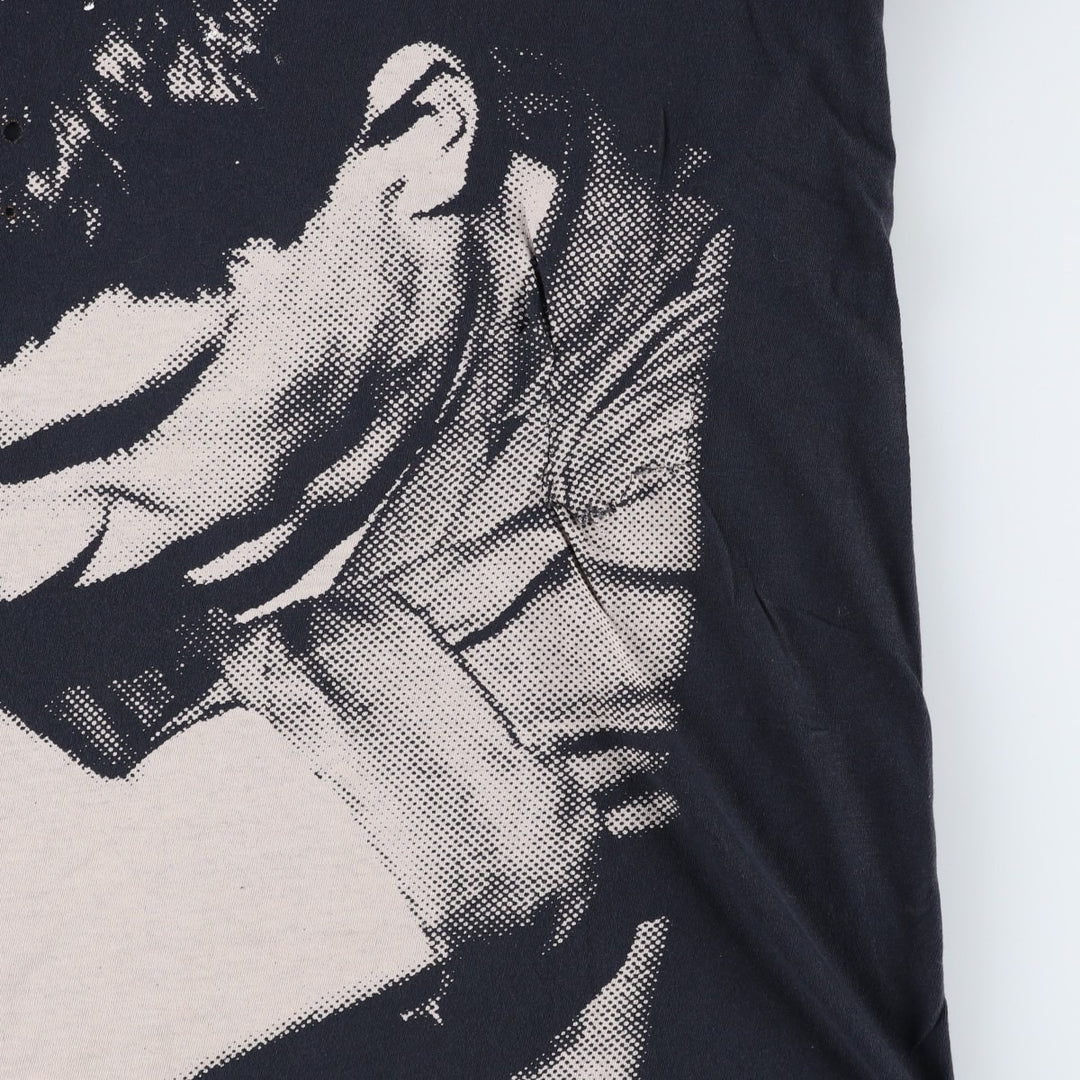 BAY ISLAND JOY DIVISION Band T-shirt (Men's size L) cotton black type Vintage Second Hand