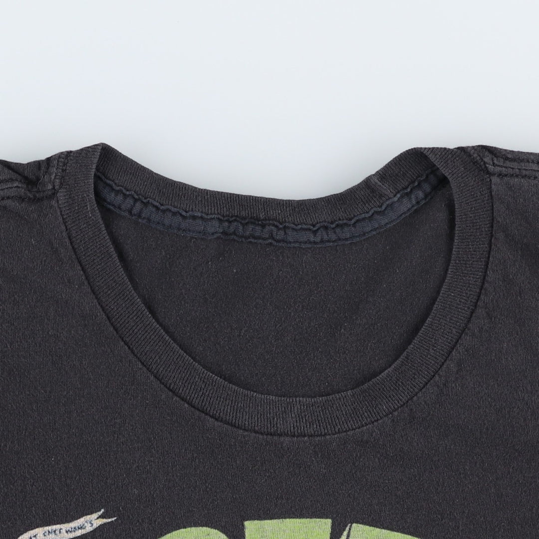 Green Day Band T-shirt, Men's XL size unclear black type Vintage Second Hand