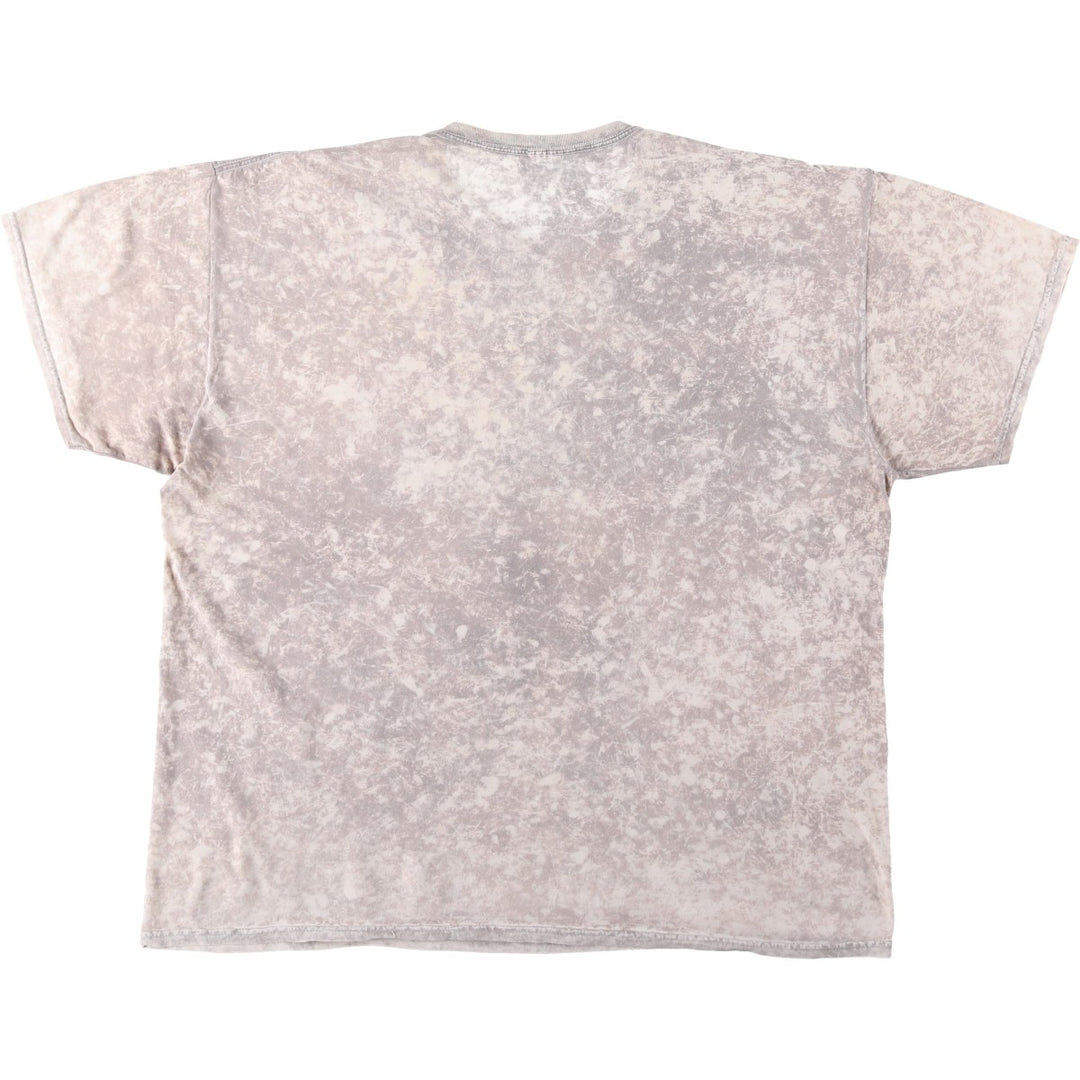 MISFITS Skull Pattern Band T-shirt, Men's XL size cotton Beige type Vintage Second Hand
