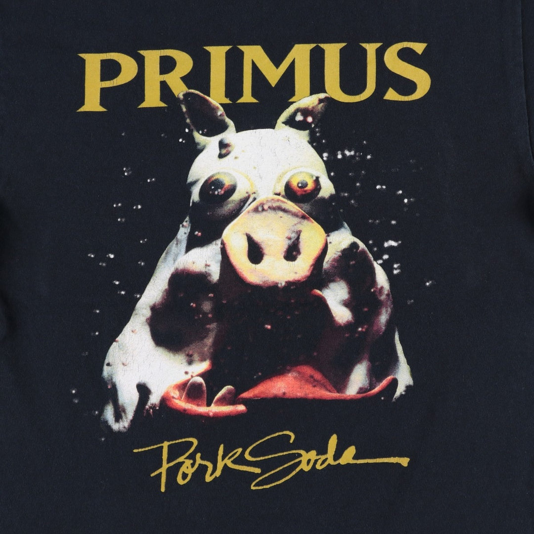 Gildan Primus Band T-shirt, Men's Size M (approx.) cotton black type Vintage Second Hand