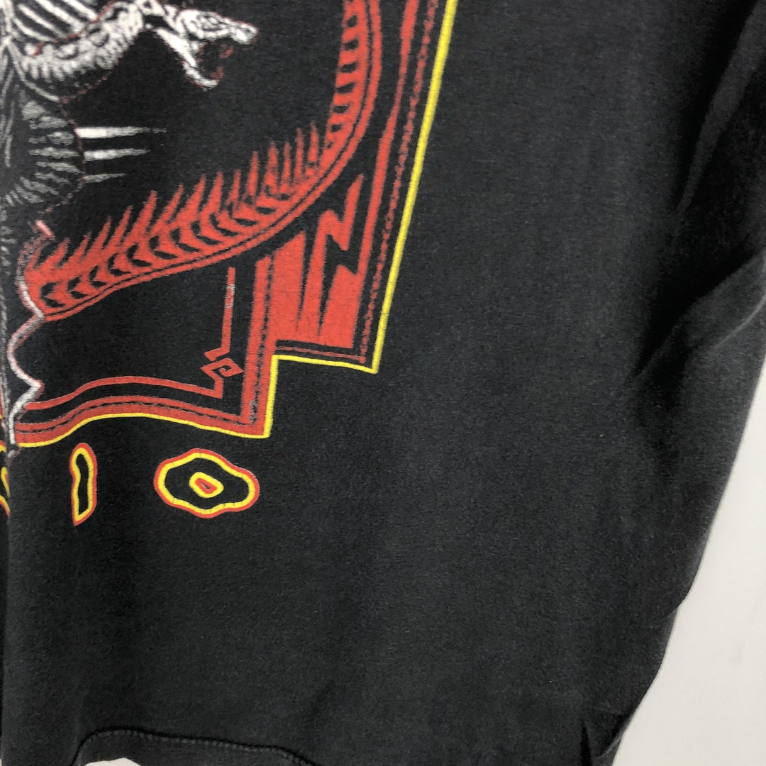 Ozzy Osbourne Band T-shirt, Men's L size unclear black type Vintage Second Hand