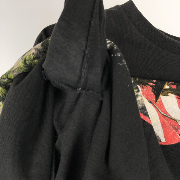 IRON MAIDEN Iron Maiden Band T-shirt Band T Men's M size cotton black type Vintage Second Hand