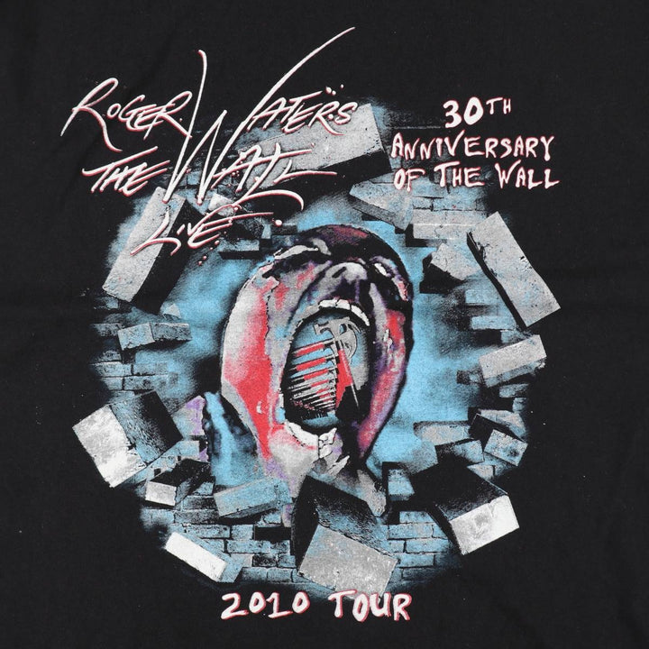 PINK FLOYD Pink Floyd Band T-shirt Band T Men's XL size unclear black type Vintage Second Hand