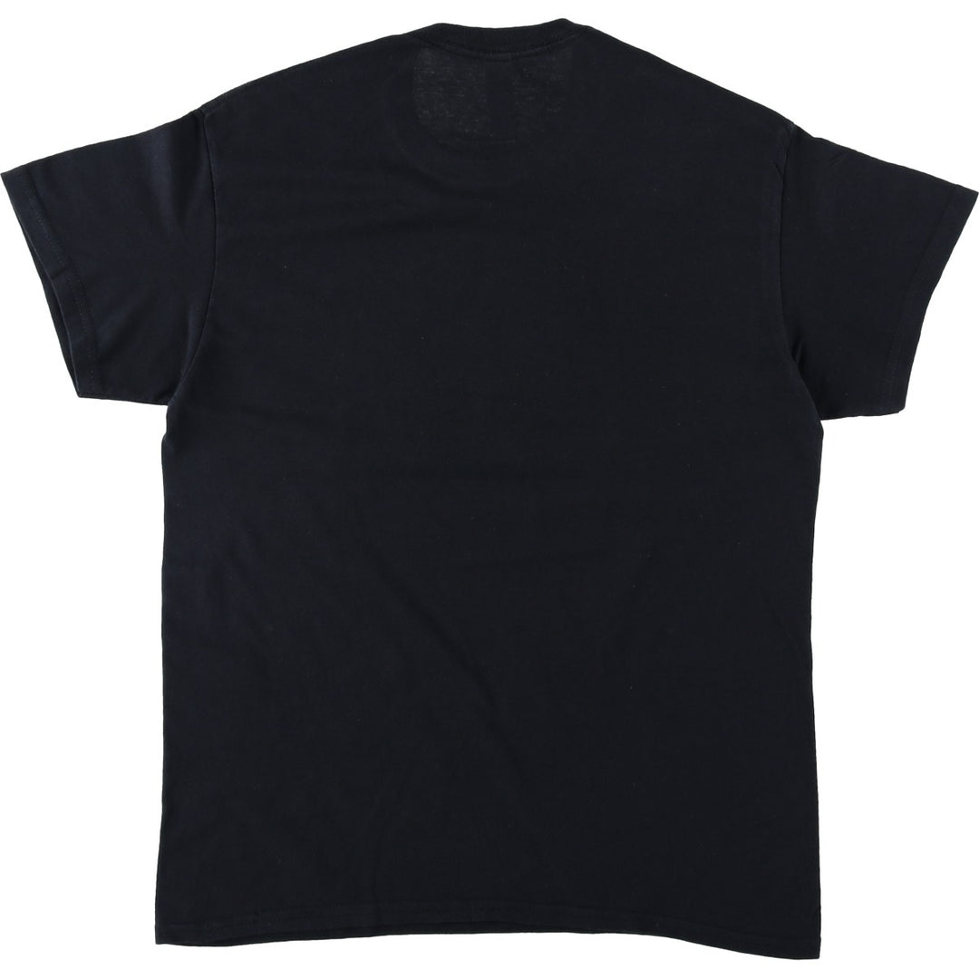 Gildan Radiohead band t-shirt, men's size M (approx.) cotton black type Vintage Second Hand