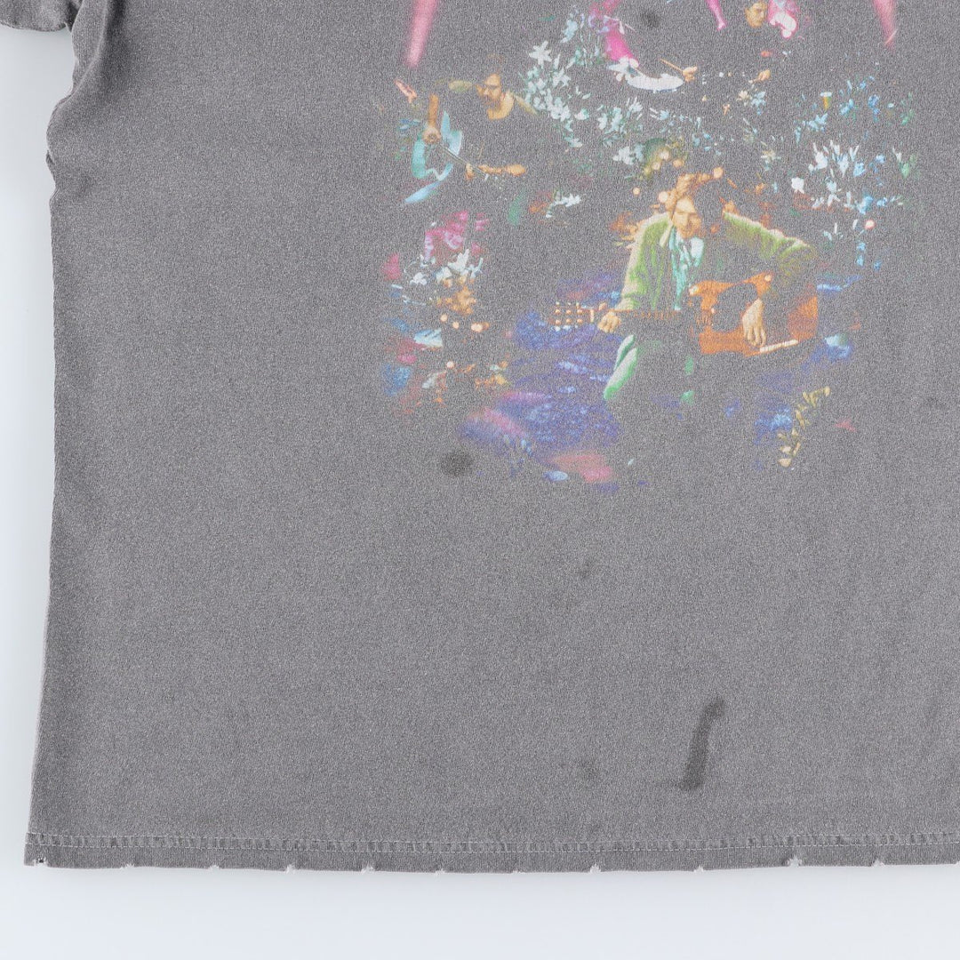 NIRVANA Nirvana Band T-shirt, Band T, Men's S size cotton gray type Vintage Second Hand