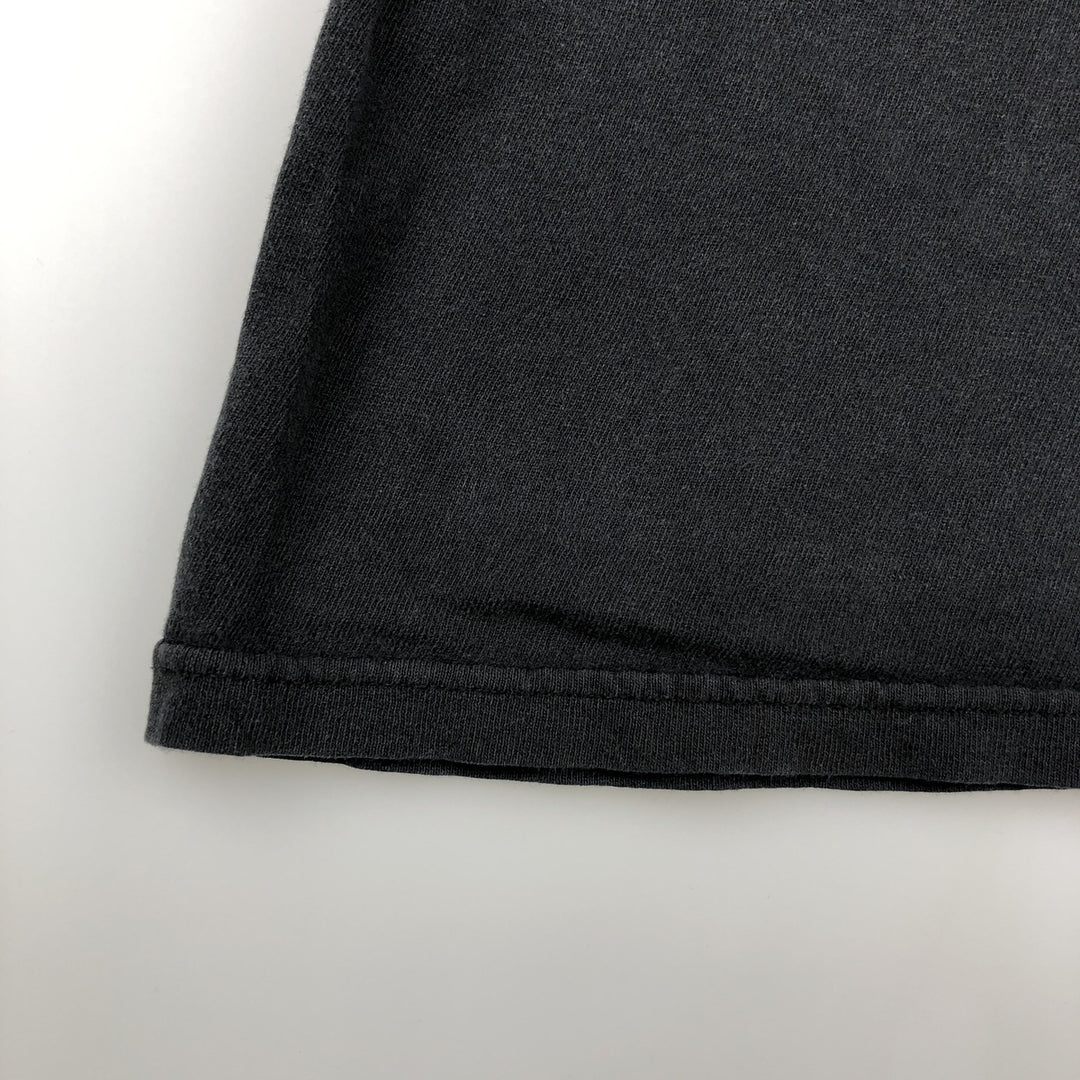 THE ROLLING STONES The Rolling Stones Band T-shirt Band T Men's L size unclear black type Vintage Second Hand