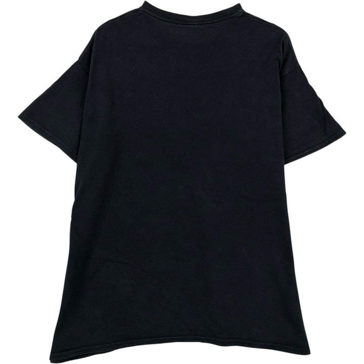 METALLICA Metallica Band T-shirt Band T Men's L size cotton black type Vintage Second Hand